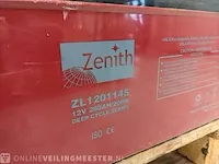 4x accu zenith, zl1201145 - afbeelding 2 van  4