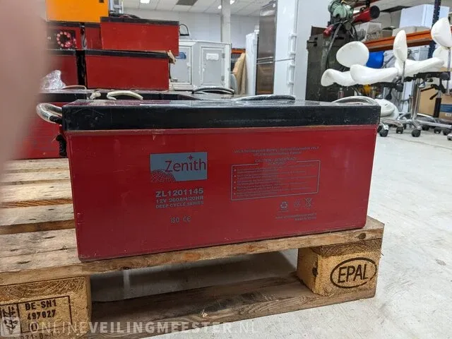 4x accu zenith, zl1201145 - afbeelding 4 van  4