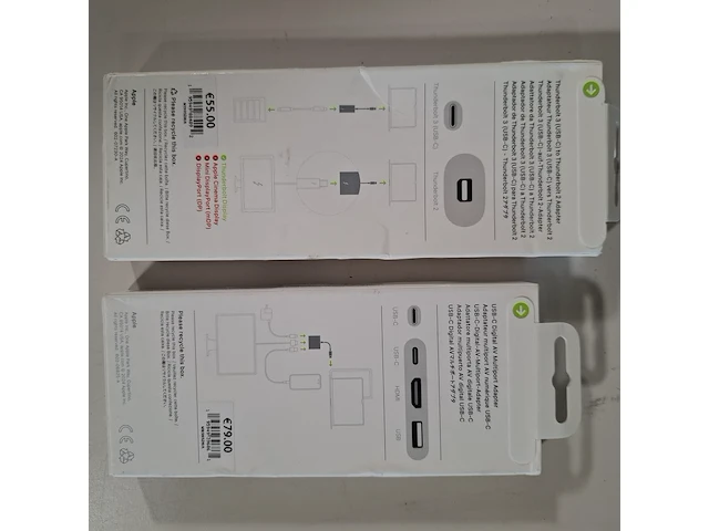 4x adapter, apple, o.a. usb-c to digital av - afbeelding 4 van  5