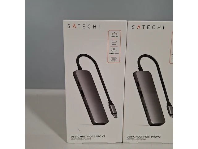 4x adapter, satechi, multiport pro v2, 2024 - afbeelding 2 van  5