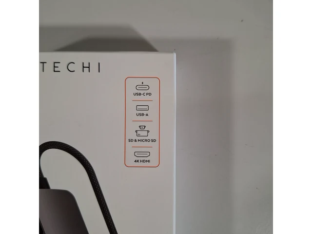 4x adapter, satechi, multiport pro v2, 2024 - afbeelding 3 van  5