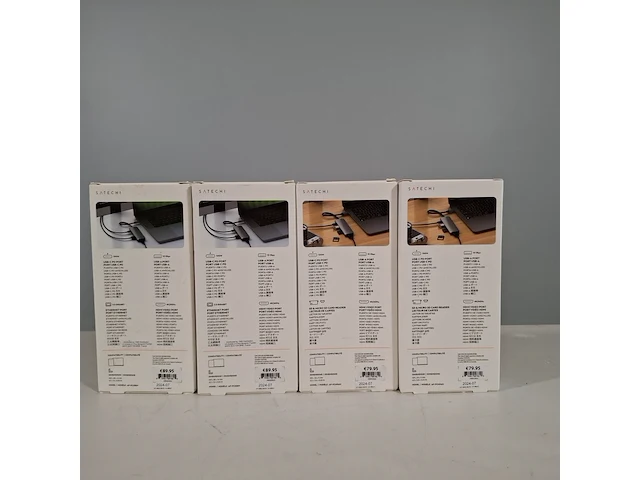 4x adapter, satechi, multiport pro v2, 2024 - afbeelding 3 van  5