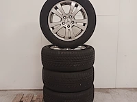 4x aluminium velg met winterband voor mercedes e, goodride, snowmaster sw608 - 225/55 r 16 - afbeelding 1 van  13