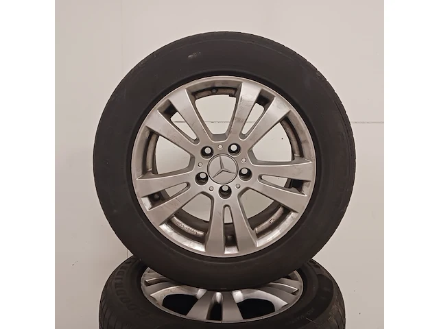 4x aluminium velg met winterband voor mercedes e, goodride, snowmaster sw608 - 225/55 r 16 - afbeelding 6 van  13
