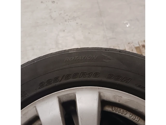 4x aluminium velg met winterband voor mercedes e, goodride, snowmaster sw608 - 225/55 r 16 - afbeelding 10 van  13