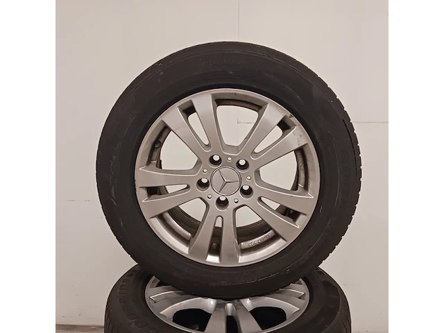 4x aluminium velg met winterband voor mercedes e, goodride, snowmaster sw608 - 225/55 r 16 - afbeelding 13 van  13
