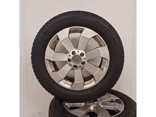 4x aluminium velg met winterband voor mercedes ml/gle, michelin, latitude alpin - 255/55 r 18 105h - afbeelding 6 van  13