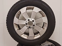 4x aluminium velg met winterband voor mercedes ml/gle, michelin, latitude alpin - 255/55 r 18 105h - afbeelding 6 van  13