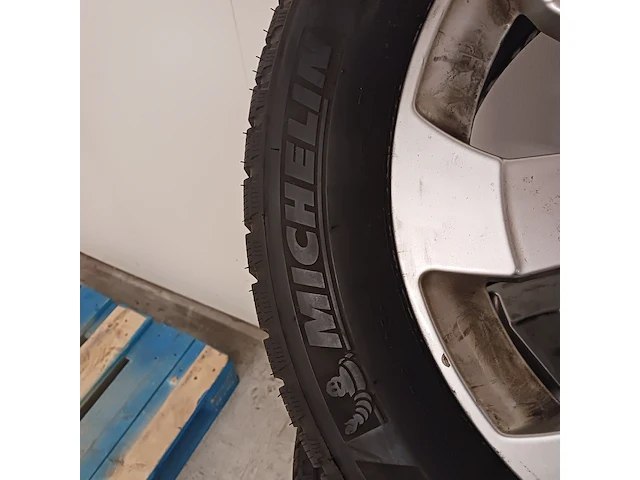 4x aluminium velg met winterband voor mercedes ml/gle, michelin, latitude alpin - 255/55 r 18 105h - afbeelding 8 van  13