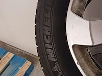 4x aluminium velg met winterband voor mercedes ml/gle, michelin, latitude alpin - 255/55 r 18 105h - afbeelding 8 van  13