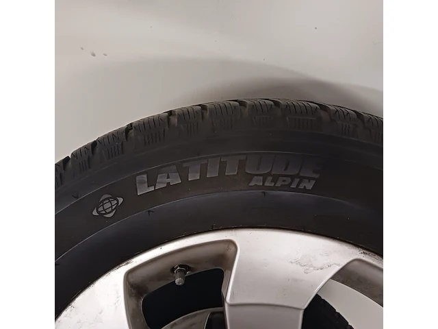 4x aluminium velg met winterband voor mercedes ml/gle, michelin, latitude alpin - 255/55 r 18 105h - afbeelding 9 van  13