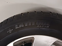4x aluminium velg met winterband voor mercedes ml/gle, michelin, latitude alpin - 255/55 r 18 105h - afbeelding 9 van  13