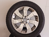 4x aluminium velg met winterband voor mercedes ml/gle, michelin, latitude alpin - 255/55 r 18 105h - afbeelding 11 van  13