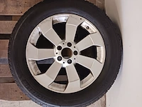 4x aluminium velg met winterband voor mercedes ml/gle, michelin, latitude alpin - 255/55 r 18 105h - afbeelding 13 van  13