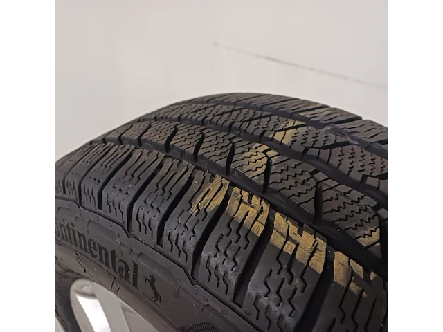 4x aluminium velg met winterband voor mercedes vito, continental, vancontact winter - 205/65 r 16c - afbeelding 6 van  12