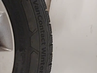 4x aluminium velg met winterband voor mercedes vito, continental, vancontact winter - 205/65 r 16c - afbeelding 8 van  12