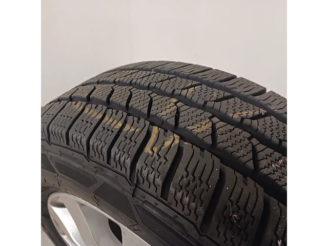 4x aluminium velg met winterband voor mercedes vito, continental, vancontact winter - 205/65 r 16c - afbeelding 11 van  12