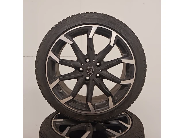 4x aluminium velg met winterband voor skoda, michelin, pilot alpin - 225/40 r 18 92v - afbeelding 5 van  12