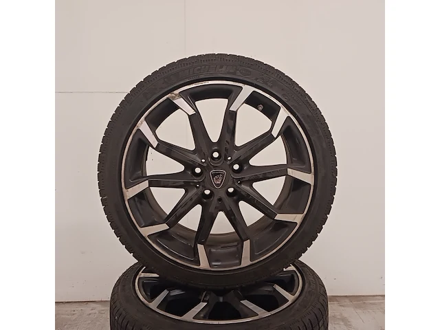 4x aluminium velg met winterband voor skoda, michelin, pilot alpin - 225/40 r 18 92v - afbeelding 9 van  12