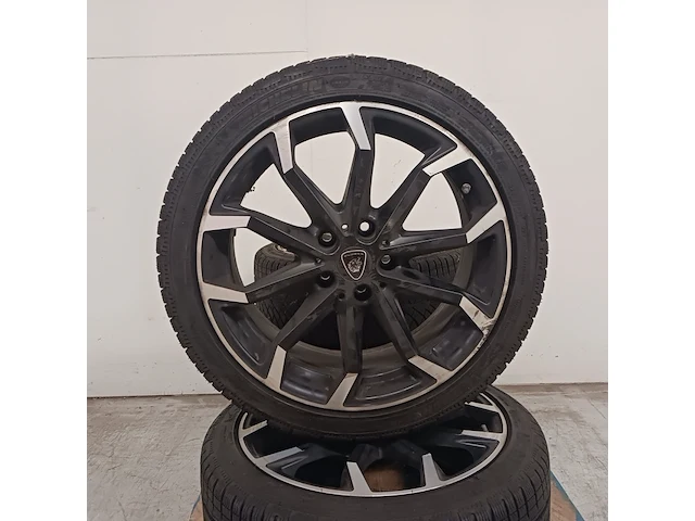 4x aluminium velg met winterband voor skoda, michelin, pilot alpin - 225/40 r 18 92v - afbeelding 10 van  12