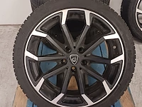 4x aluminium velg met winterband voor skoda, michelin, pilot alpin - 225/40 r 18 92v - afbeelding 11 van  12