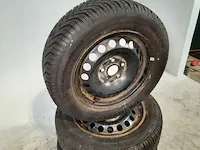 4x auto band op velg continental/volkswagen, conti winter contact - afbeelding 2 van  6