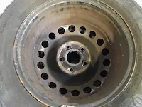 4x auto band op velg continental/volkswagen, conti winter contact - afbeelding 6 van  6