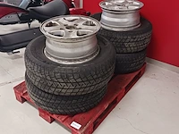 4x band en 2x velg, michelin, latitude alpin - afbeelding 1 van  12