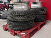 4x band en 2x velg, michelin, latitude alpin - afbeelding 5 van  12