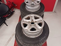 4x band en 2x velg, michelin, latitude alpin - afbeelding 6 van  12