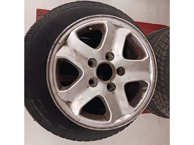 4x band en 2x velg, michelin, latitude alpin - afbeelding 7 van  12