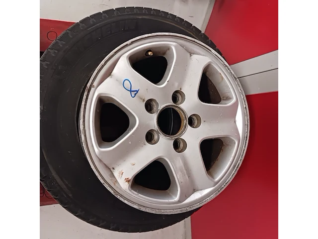 4x band en 2x velg, michelin, latitude alpin - afbeelding 8 van  12