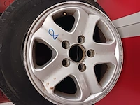4x band en 2x velg, michelin, latitude alpin - afbeelding 8 van  12