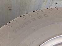 4x band op velg, continental, 235/65 r16 - afbeelding 3 van  11