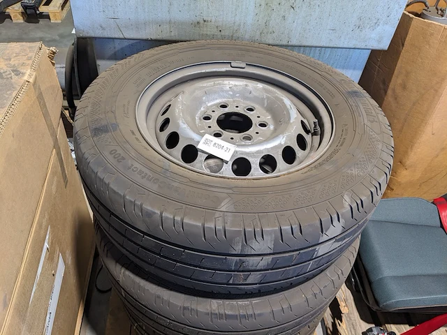 4x band op velg, continental, 235/65 r16 - afbeelding 5 van  11