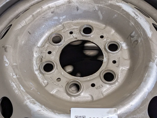 4x band op velg, continental, 235/65 r16 - afbeelding 6 van  11