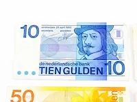 4x bankbiljetten nederland 1968-1989 - afbeelding 2 van  6