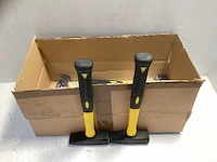 (4x) bankhamer - rubberen handvat - afbeelding 3 van  3
