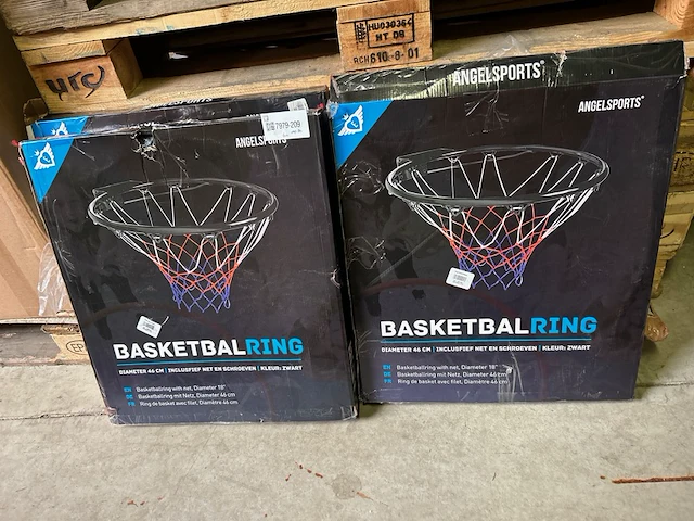 4x basketbalring angelsports - afbeelding 1 van  3