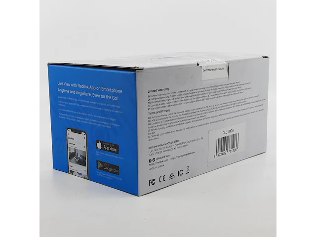 4x beveiligingscamera, reolink, rlc-810a - afbeelding 3 van  3