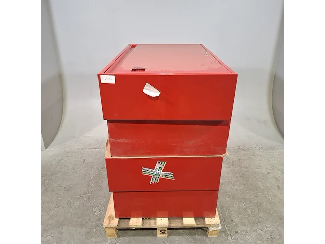 4x bhv kast met inhoud - afbeelding 1 van  7