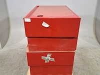 4x bhv kast met inhoud - afbeelding 1 van  7