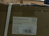 4x bijzettafel ovaal zwart metalen frame kunststof webbing plateau - afbeelding 3 van  4