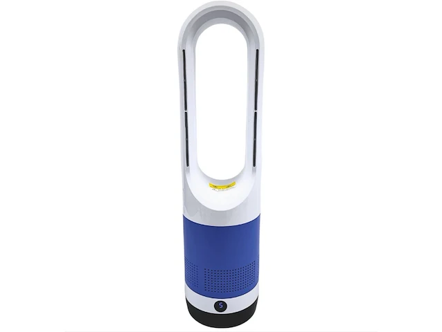 4x bladloze ventilator-kachel, warm/koud, wit/blauw - afbeelding 1 van  2