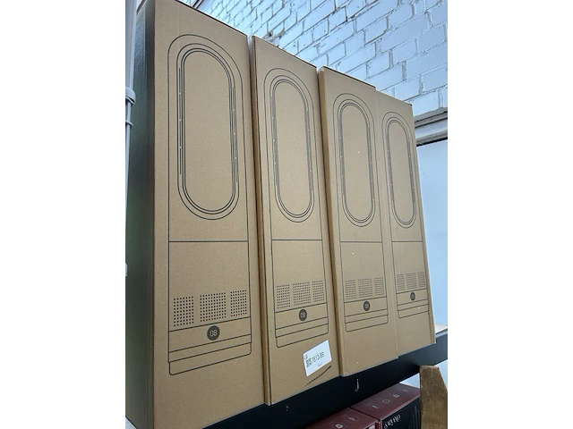 4x bladloze ventilatorkachel warm/koud wit - afbeelding 6 van  6
