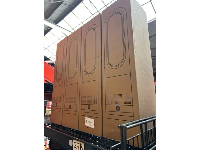 4x bladloze ventilatorkachel warm/koud wit - afbeelding 6 van  6