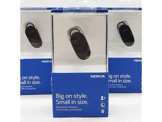 4x bluetooth headset nokia, bh-112 - afbeelding 2 van  6