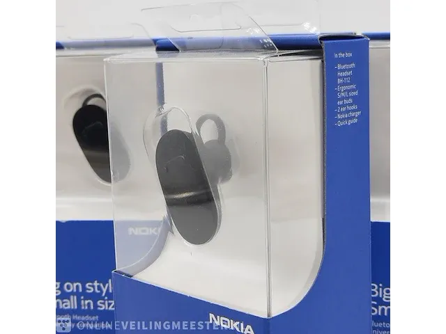 4x bluetooth headset nokia, bh-112 - afbeelding 4 van  6