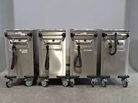 4x bordenwarmer en 5x afvalbak, rieber/swing/josto - afbeelding 1 van  34