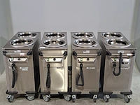 4x bordenwarmer en 5x afvalbak, rieber/swing/josto - afbeelding 12 van  34